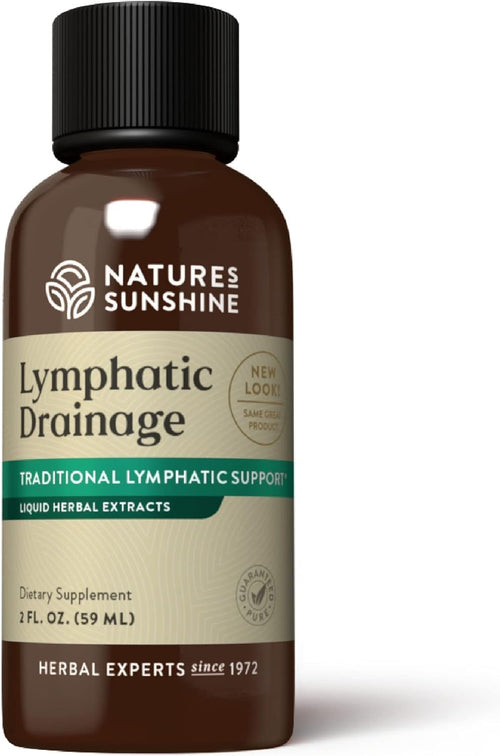 Nature's Sunshine Lymphatic Drainage, 2 Fl. Oz | Lymphatic Drainage Supplement Promotes The Efficient Drainage of The Lymphatic System to Promote Overall Health (Pack of 2)